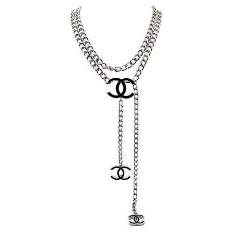 chanel green chain|chanel chunky chain necklace.